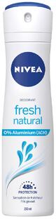 De Online Drogist Nivea Fresh Natural Deodorant Spray 150ML aanbieding