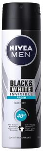 Nivea Men Black & White Invisible Fresh Deodorant Spray 150ML