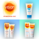 Vision All Day Sun Protection SPF50 Kids Spray 180ML 50701 Vision All Day Sun Protection SPF50 Kids Spray 180ML 50701