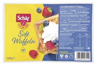 Schar Wafels Glutenvrij 100GR Schar Wafels Glutenvrij 100GR