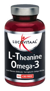 Lucovitaal L-Theanine Omega-3 Capsules 210CP