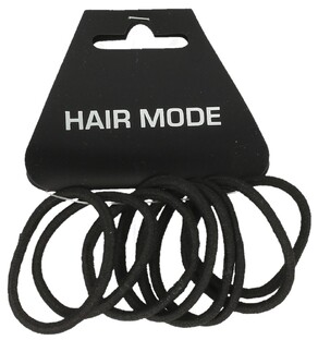 Hair Mode Endless Haarelastiek Zwart 8ST Hair Mode Endless Haarelastiek Zwart 8ST