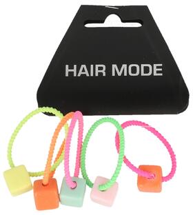 Hair Mode Kids Haarelastiek Neon 1ST