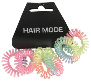 Hair Mode Haarelastiek Kabel Klein Mix 6ST Hair Mode Haarelastiek Kabel Klein Mix 6ST