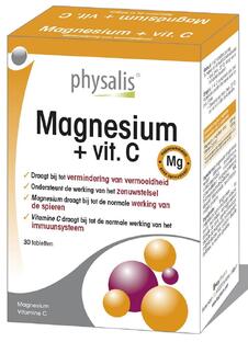 Physalis Magnesium + Vitamine C Tabletten 30TB