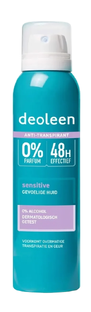 Deoleen Anti-transpirant Deodorant Spray Sensitive 150ML Deoleen Anti-transpirant Deodorant Spray Sensitive 150ML