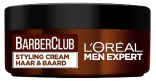 L'Oréal Paris Men Expert BarberClub Baard & Haar Styling Cream 75ML L'Oréal Paris Men Expert BarberClub Baard & Haar Styling Cream 75ML