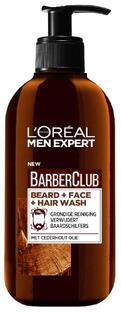 L'Oréal Paris Men Expert BarberClub Baard, Gezicht & Haar Wash 200ML