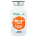 VitOrtho Vitamine D3 1000 IE Softgels 120SG VitOrtho Vitamine D3 1000 IE Softgels 120SG