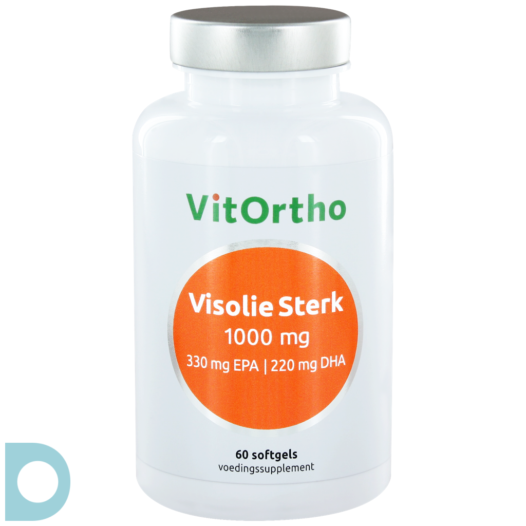 Prik tand Bevestigen VitOrtho Visolie sterk 1000mg 60st kopen bij De Online Drogist