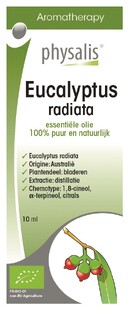 Physalis Aromatherapie Eucalyptus Radiata 10ML Physalis Aromatherapie Eucalyptus Radiata 10ML