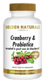 Golden Naturals Cranberry & Probiotica Capsules 180VCP