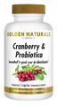 Golden Naturals Cranberry & Probiotica Capsules 60VCP Golden Naturals Cranberry & Probiotica Capsules 60VCP