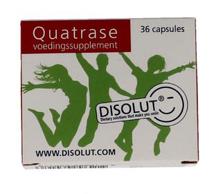 Disolut Quatrase Capsules 36CP
