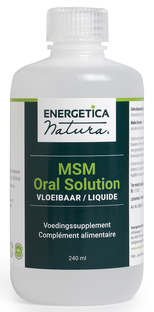 Energetica Natura MSM Oral Solution Vloeibaar 240ML Energetica Natura MSM Oral Solution Vloeibaar 240ML