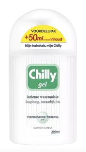 Chilly Gel Intieme Wasemulsie Pomp 300ML
