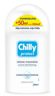 Chilly Protect Intieme Wasemulsie Pomp 300ML