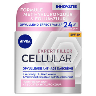Nivea Hyaluron CELLular Filler Dagcrème SPF30 50ML Nivea Hyaluron CELLular Filler Dagcrème SPF30 50ML