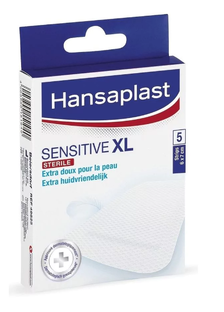 Hansaplast Pleisters Sensitive XL 5ST
