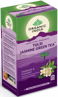 Organic India Thee Tulsi Jasmine Green Tea 25ZK