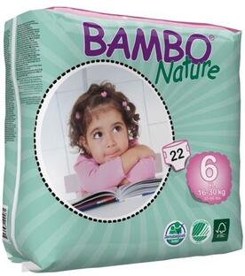 Bambo Nature Luiers 6 XL 16-30kg 22ST