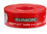 Klinion Kliniplast Textile 5mx1,25cm 1ST Klinion Kliniplast Textile 5mx1,25cm 1ST