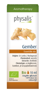 Physalis Aromatherapy Gember 10ML Physalis Aromatherapy Gember 10ML