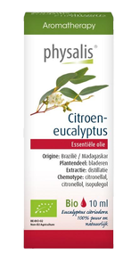 Physalis Aromatherapy Citroen-Eucalyptus 10ML Physalis Aromatherapy Citroen-Eucalyptus 10ML