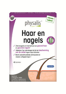 Physalis Haar en Nagels Tabletten 45TB Physalis Haar en Nagels Tabletten 45TB