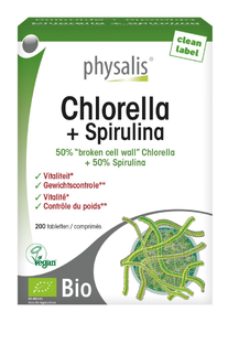 Physalis Chlorella + Spirulina Tabletten 200TB