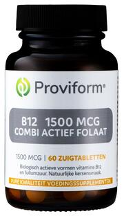 Proviform Vitamine B12 1500 Mcg Combi Zuigtabletten 60TB