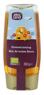 Ekoland Honing Bloemen Knijpfles 350GR