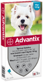 Advantix Hond 100/500 (4-10kg) Spot-on Solution Pipetten 4ST Advantix Hond 100/500 (4-10kg) Spot-on Solution Pipetten 4ST
