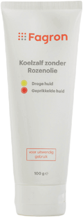 Fagron Koelzalf Zonder Rozenolie 100GR Fagron Koelzalf Zonder Rozenolie 100GR
