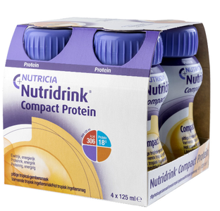 Nutridrink Compact Protein Pittige Tropical Gembersmaak 4ST Nutridrink Compact Protein Pittige Tropical Gembersmaak 4ST