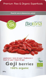 Biotona Goji Berries Organic 250GR Biotona Goji Berries Organic 250GR