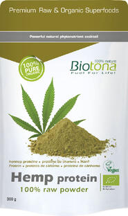 Biotona Hemp Protein Powder Raw 300GR