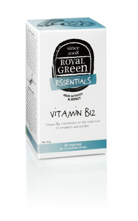 Royal Green Vitamine B12 Vega Capsules 60VCP Royal Green Vitamine B12 Vega Capsules 60VCP