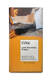 Vivani Chocoladereep Latte Macchiato Praliné 100GR