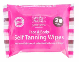 Cocoa Brown Self Tanning Wipes 20ST