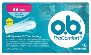 OB ProComfort Tampons Mini 16ST