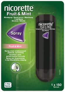 Nicorette Mondspray Fruit & Mint 1ST