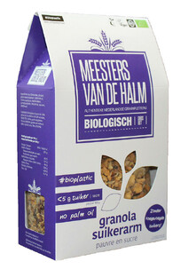 De Halm Granola Suikerarm Biologisch 350GR De Halm Granola Suikerarm Biologisch 350GR