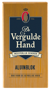 Vergulde Hand Aluinblok 75GR