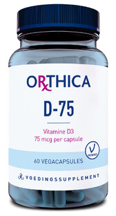 Orthica D-75 Vegacapsules 60CP Orthica D-75 Vegacapsules 60CP