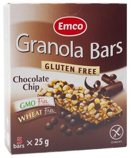 Emco Granola Bar Chocolate Chip 25GR