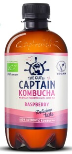 The GUTsy Captain Kombucha Raspberry 400ML The GUTsy Captain Kombucha Raspberry 400ML