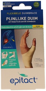Epitact Flexibele Duimbrace Rechts Maat L 1ST Epitact Flexibele Duimbrace Rechts Maat L 1ST