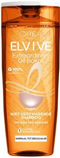 De Online Drogist Elvive Shampoo Extraordinary Oil Kokosolie 250ML aanbieding
