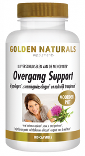 Golden Naturals Overgang Support Capsules 180VCP Golden Naturals Overgang Support Capsules 180VCP